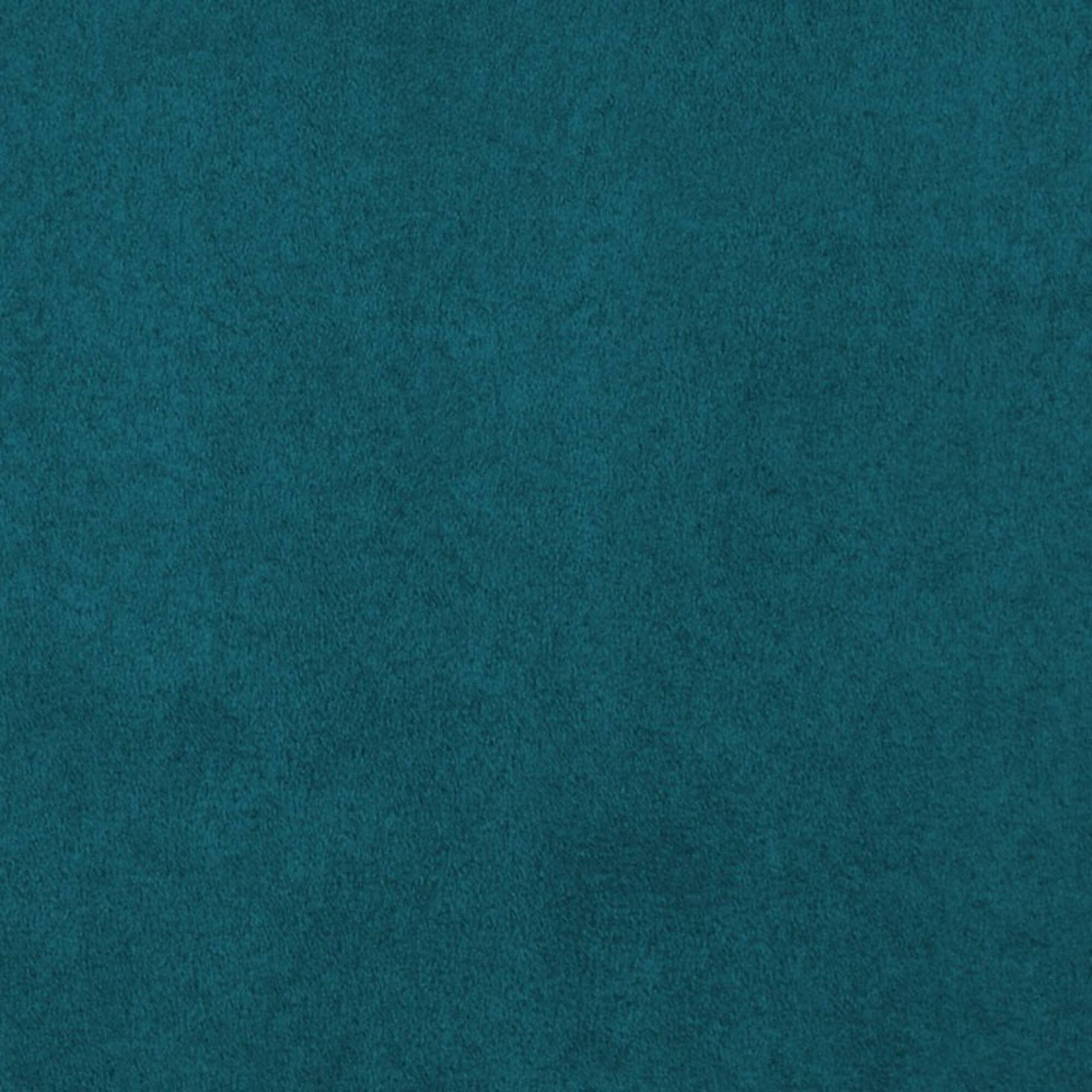 Peacock Blue Microsuede